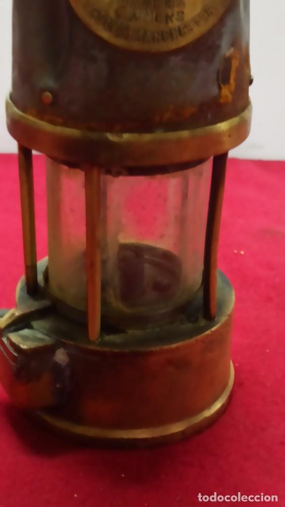 Antig&uuml;edades: FAROL CANDIL LAMPARA MINA - Foto 7