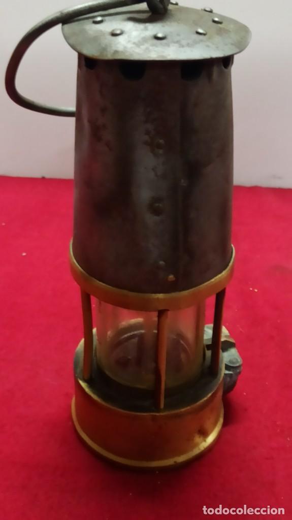 Antig&uuml;edades: FAROL CANDIL LAMPARA MINA - Foto 8
