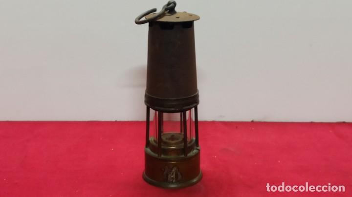 Antig&uuml;edades: FAROL CANDIL LAMPARA MINA - Foto 1