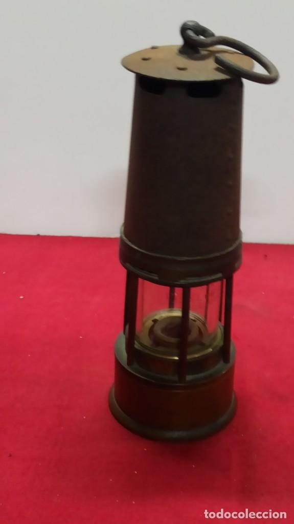 Antig&uuml;edades: FAROL CANDIL LAMPARA MINA - Foto 2