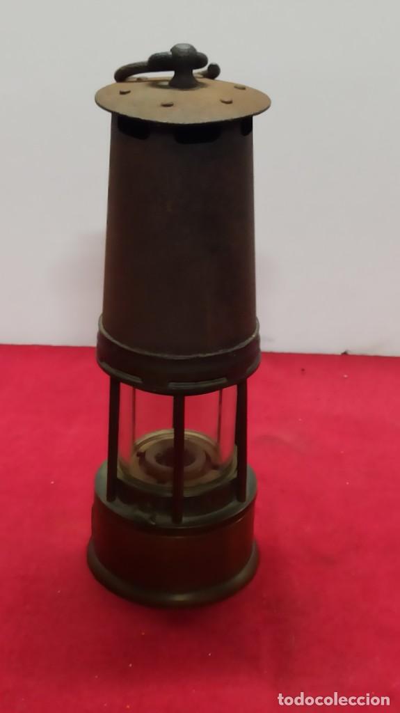 Antig&uuml;edades: FAROL CANDIL LAMPARA MINA - Foto 3