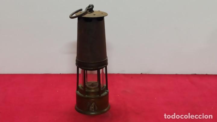 Antig&uuml;edades: FAROL CANDIL LAMPARA MINA - Foto 6