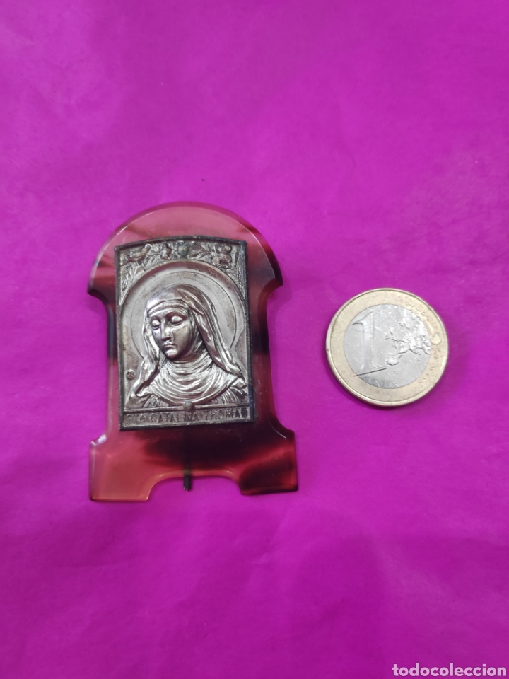 Antig&uuml;edades: Medalla de Santa Catalina Thomas - Foto 4