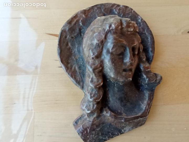 Antig&uuml;edades: VIRGEN BRONCE - Foto 3
