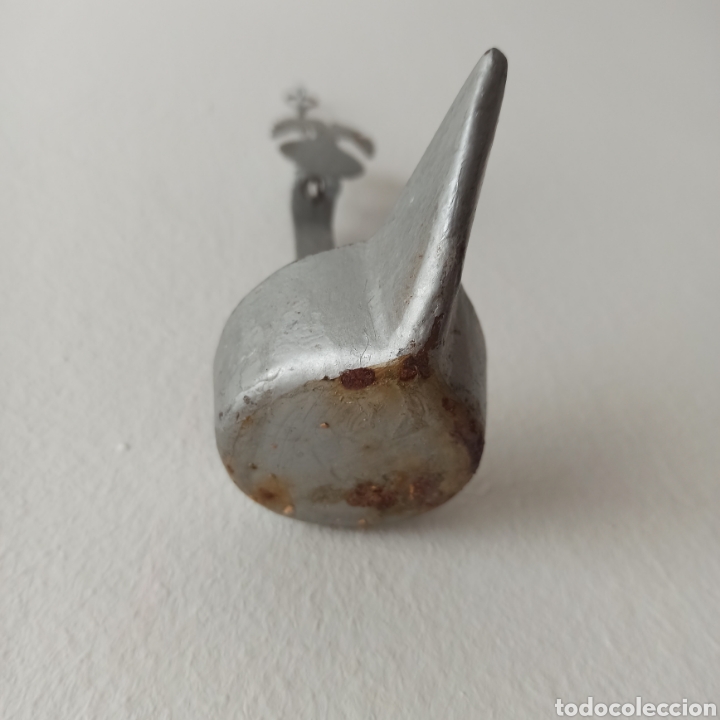Antig&uuml;edades: Antigua Lampara de aceite 21cm - Foto 8