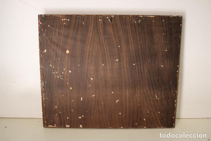 Antig&uuml;edades: antiguo marco de madera tallada - Foto 4