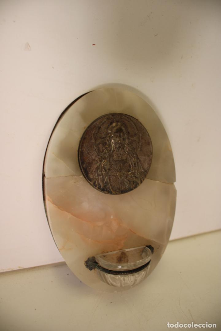 Antig&uuml;edades: benditera sagrado corazon de jesus - Foto 2