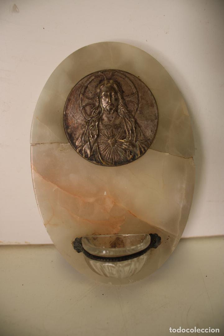 Antig&uuml;edades: benditera sagrado corazon de jesus - Foto 6