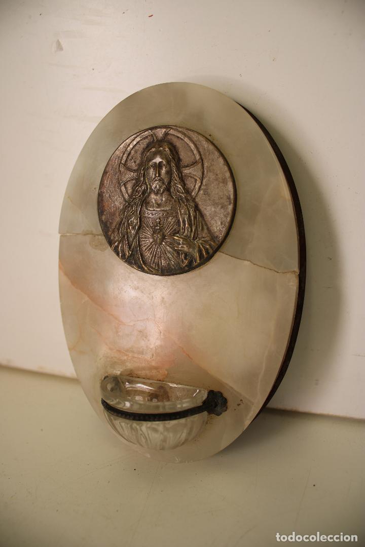 Antig&uuml;edades: benditera sagrado corazon de jesus - Foto 7