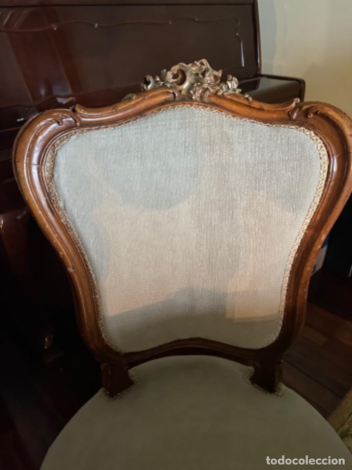 Antig&uuml;edades: Mesa de comedor con seis sillas - Foto 5