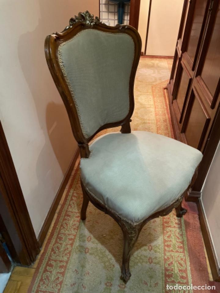 Antig&uuml;edades: Mesa de comedor con seis sillas - Foto 7