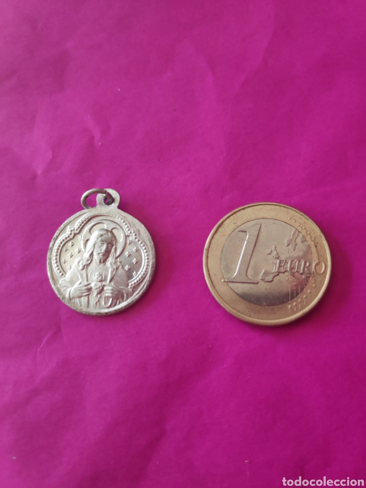 Antig&uuml;edades: Medalla Sagrado Coraz&oacute;n - Foto 4