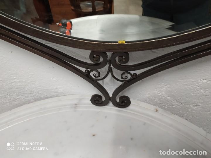 Antig&uuml;edades: Espejo hierro - Foto 4