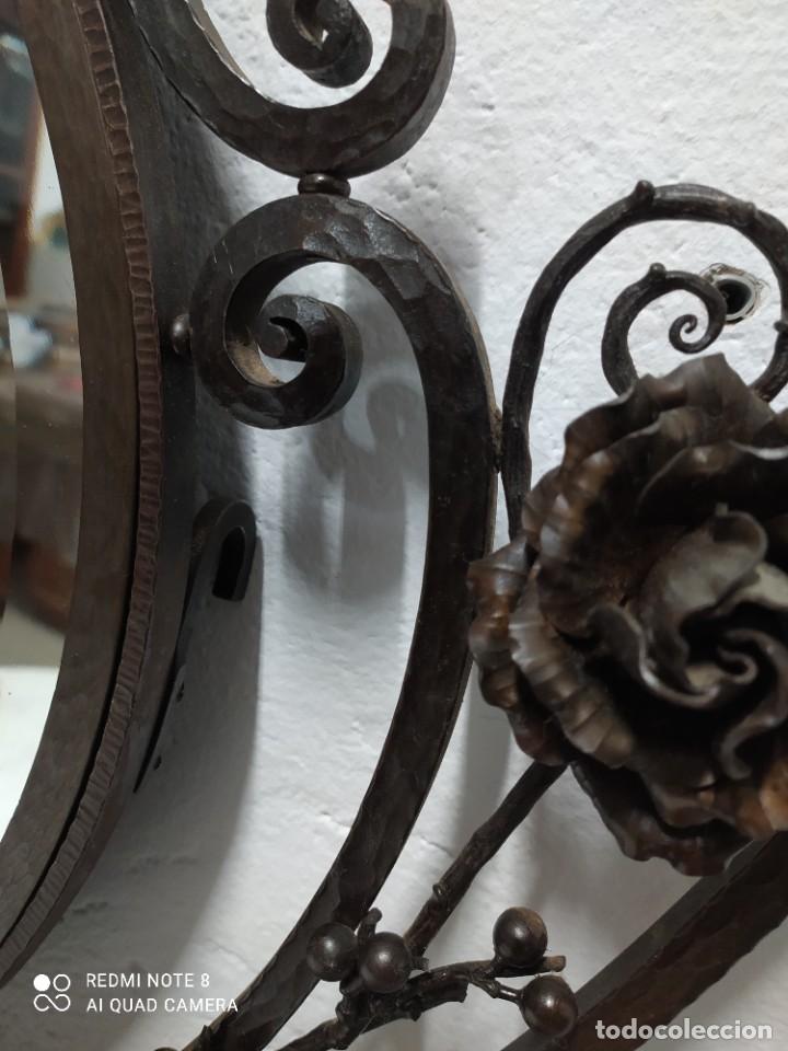 Antig&uuml;edades: Espejo hierro - Foto 5