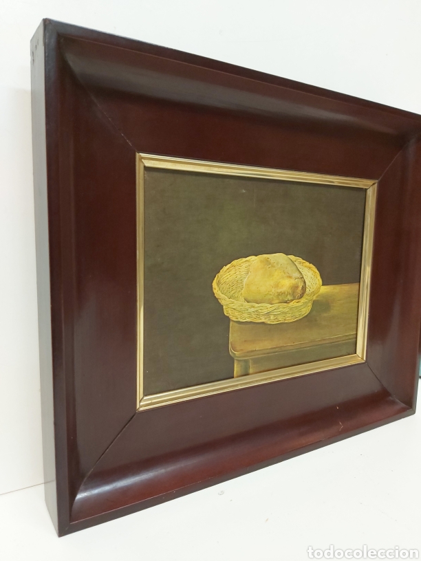 Antig&uuml;edades: Cuadro la cesta del pan Salvador Dali - Foto 3
