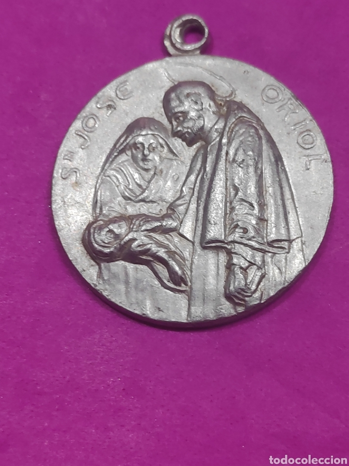 Antig&uuml;edades: Medalla San Jose Oriol - Foto 1