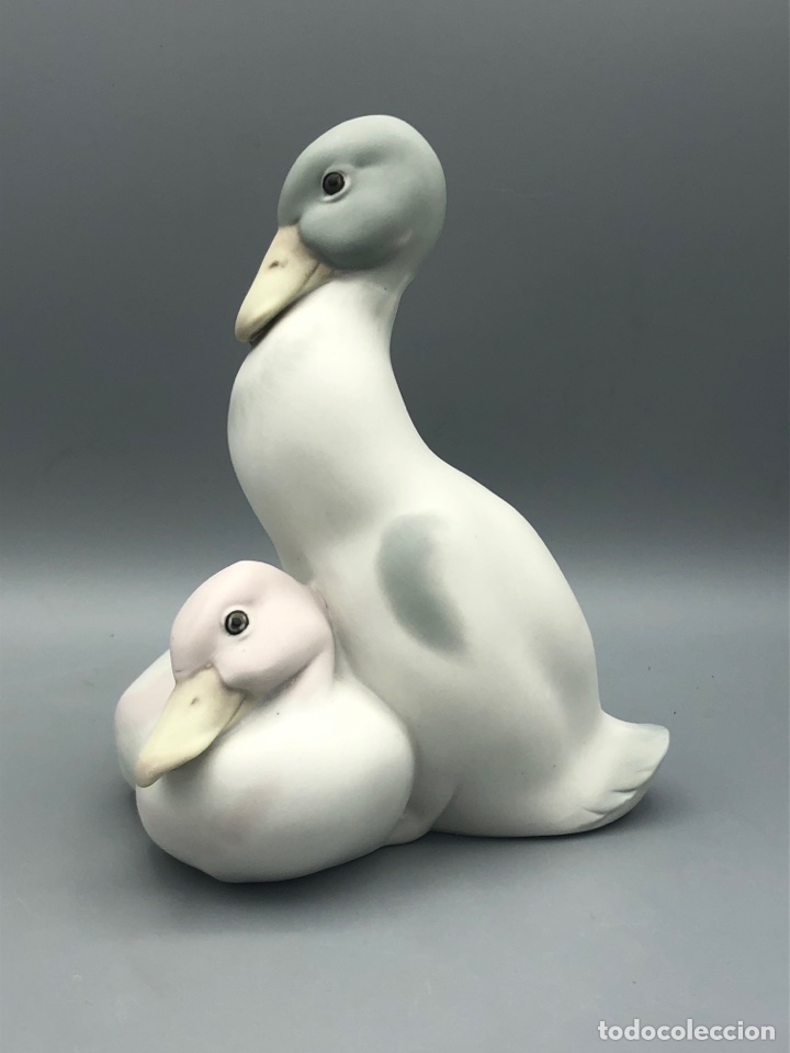 Antig&uuml;edades: REF: 01010340.13 &ldquo;DOS PATITOS&rdquo; LLADR&Oacute; - Foto 2