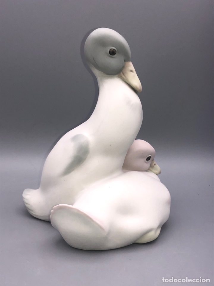 Antig&uuml;edades: REF: 01010340.13 &ldquo;DOS PATITOS&rdquo; LLADR&Oacute; - Foto 4