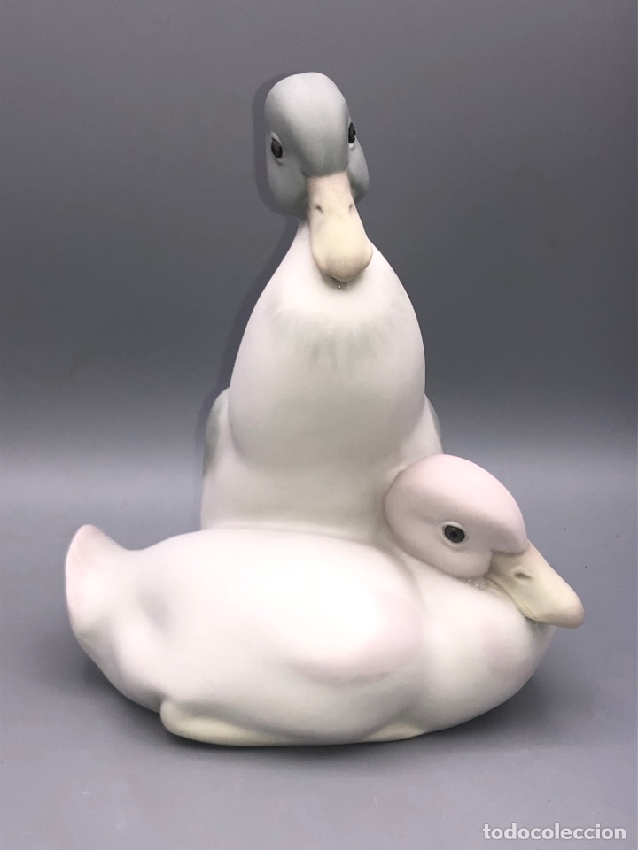 Antig&uuml;edades: REF: 01010340.13 &ldquo;DOS PATITOS&rdquo; LLADR&Oacute; - Foto 1