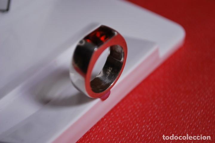 Antig&uuml;edades: Anillo de plata de LEY- 925. - Foto 2