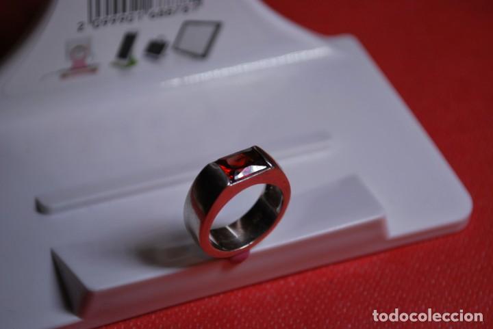 Antig&uuml;edades: Anillo de plata de LEY- 925. - Foto 3