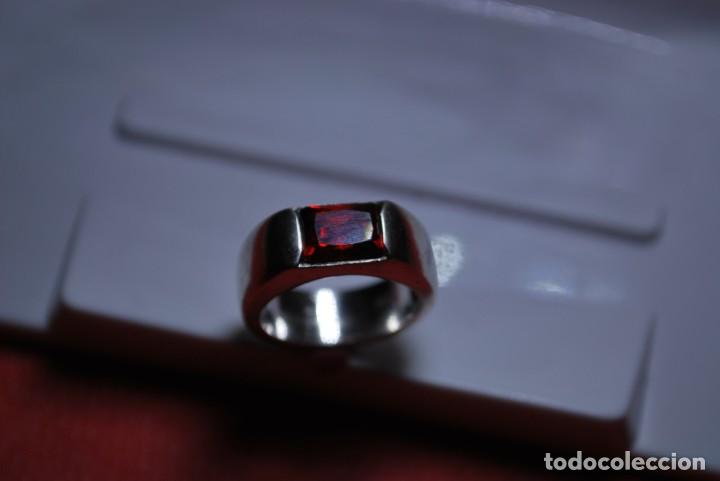 Antig&uuml;edades: Anillo de plata de LEY- 925. - Foto 5