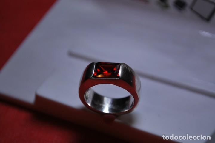 Antig&uuml;edades: Anillo de plata de LEY- 925. - Foto 6