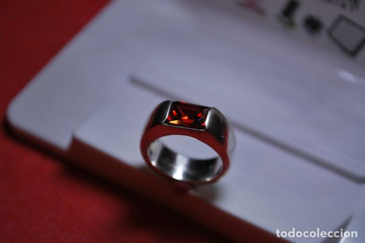 Antig&uuml;edades: Anillo de plata de LEY- 925. - Foto 7