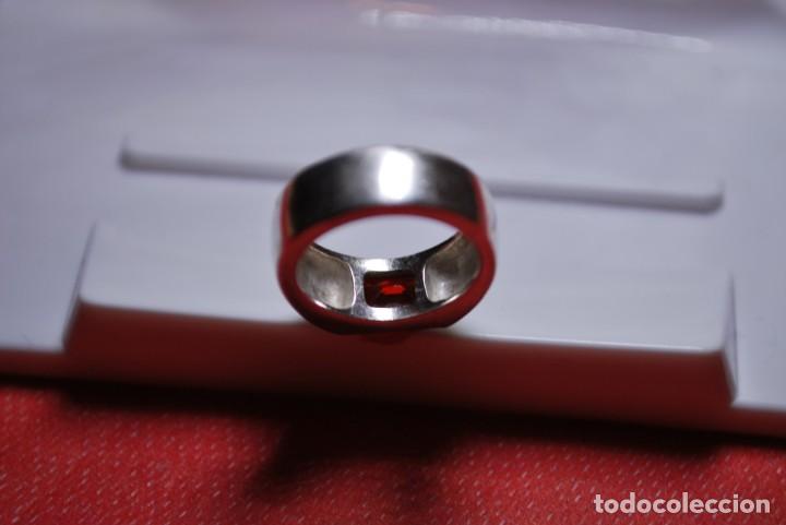 Antig&uuml;edades: Anillo de plata de LEY- 925. - Foto 8