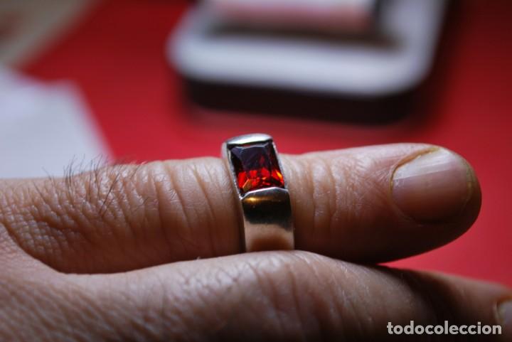 Antig&uuml;edades: Anillo de plata de LEY- 925. - Foto 9