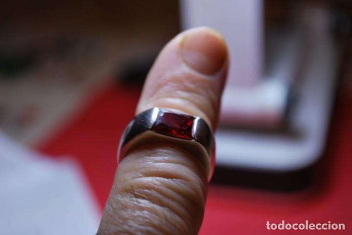 Antig&uuml;edades: Anillo de plata de LEY- 925. - Foto 10