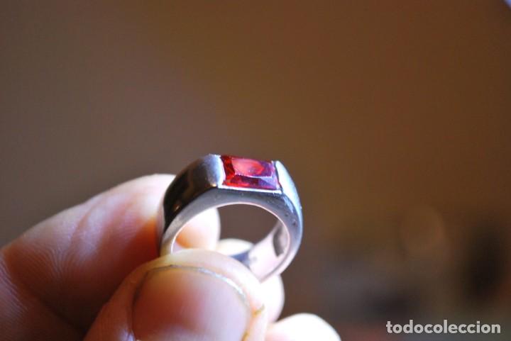 Antig&uuml;edades: Anillo de plata de LEY- 925. - Foto 11