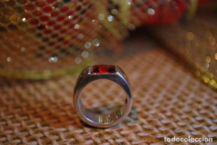 Antig&uuml;edades: Anillo de plata de LEY- 925. - Foto 14