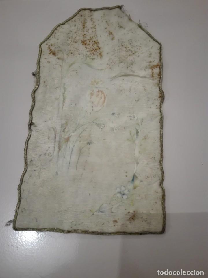 Antig&uuml;edades: PAREJA DE PA&Ntilde;OS DE IGLESIA - Foto 3