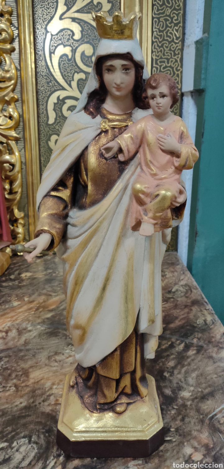 Antig&uuml;edades: Virgen del Carmen - Foto 1