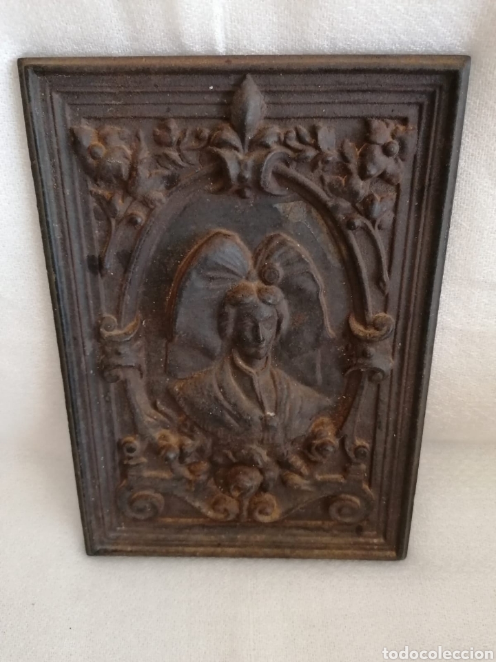 Antig&uuml;edades: Antigua Placa de Chimenea. - Foto 2