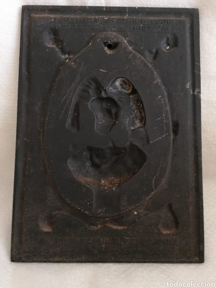 Antig&uuml;edades: Antigua Placa de Chimenea. - Foto 3