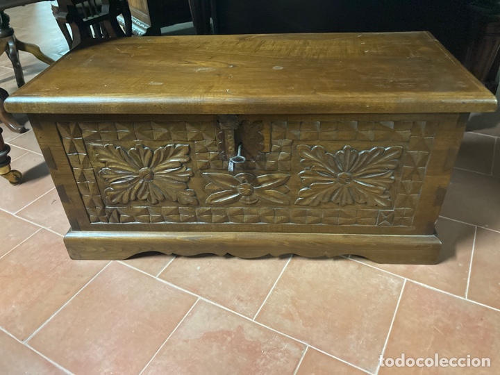 Antig&uuml;edades: Arca peque&ntilde;a tallada - Foto 2