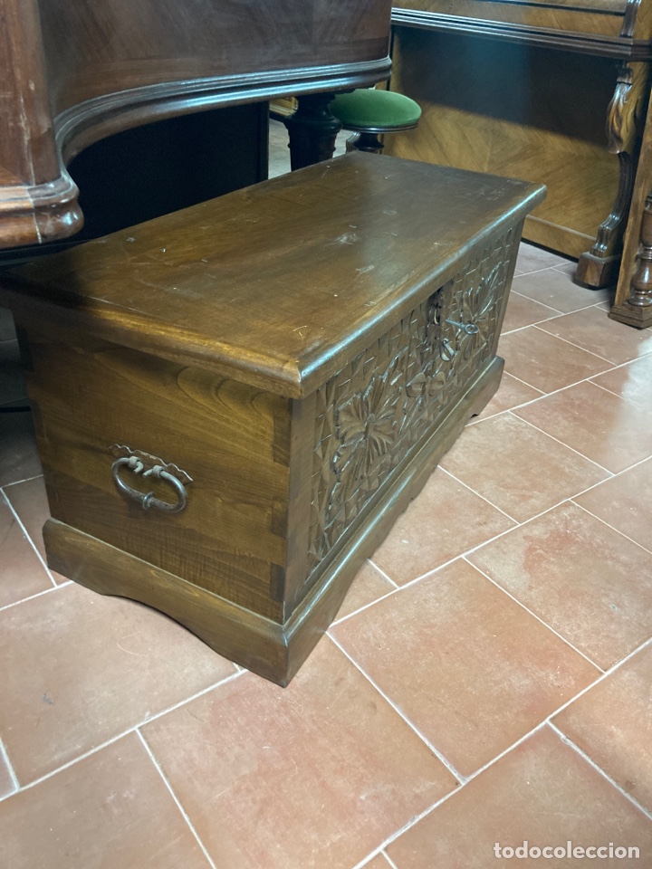 Antig&uuml;edades: Arca peque&ntilde;a tallada - Foto 4