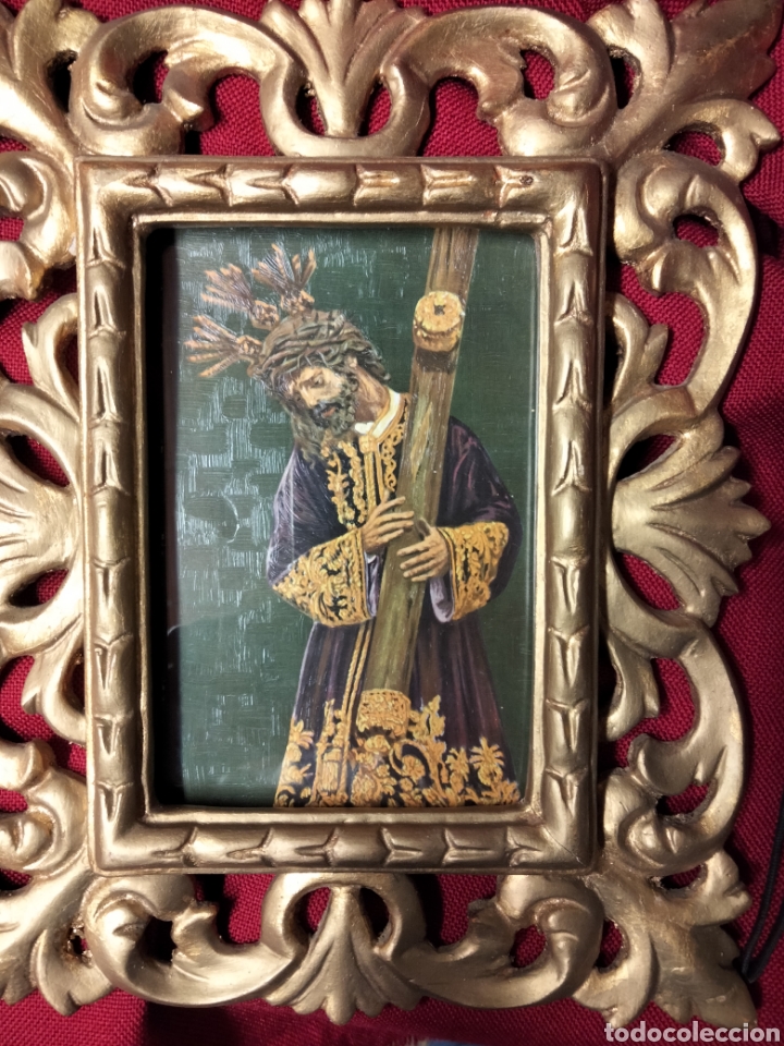 Antig&uuml;edades: ANTIGUO MARCO PAN DE ORO - Foto 1
