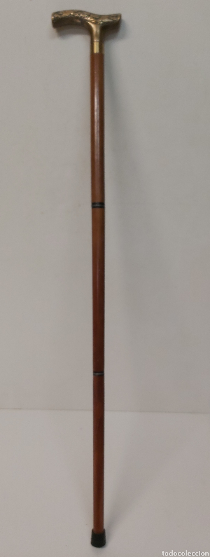 Antig&uuml;edades: Bast&oacute;n bronce desmontable - Foto 2