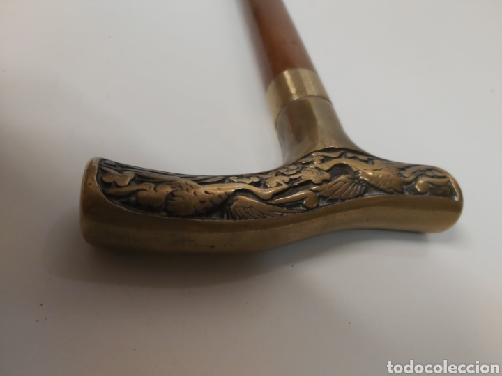 Antig&uuml;edades: Bast&oacute;n bronce desmontable - Foto 4