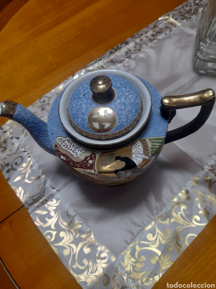 Antig&uuml;edades: TETERA DE PORCELANA JAPONESA - Foto 3