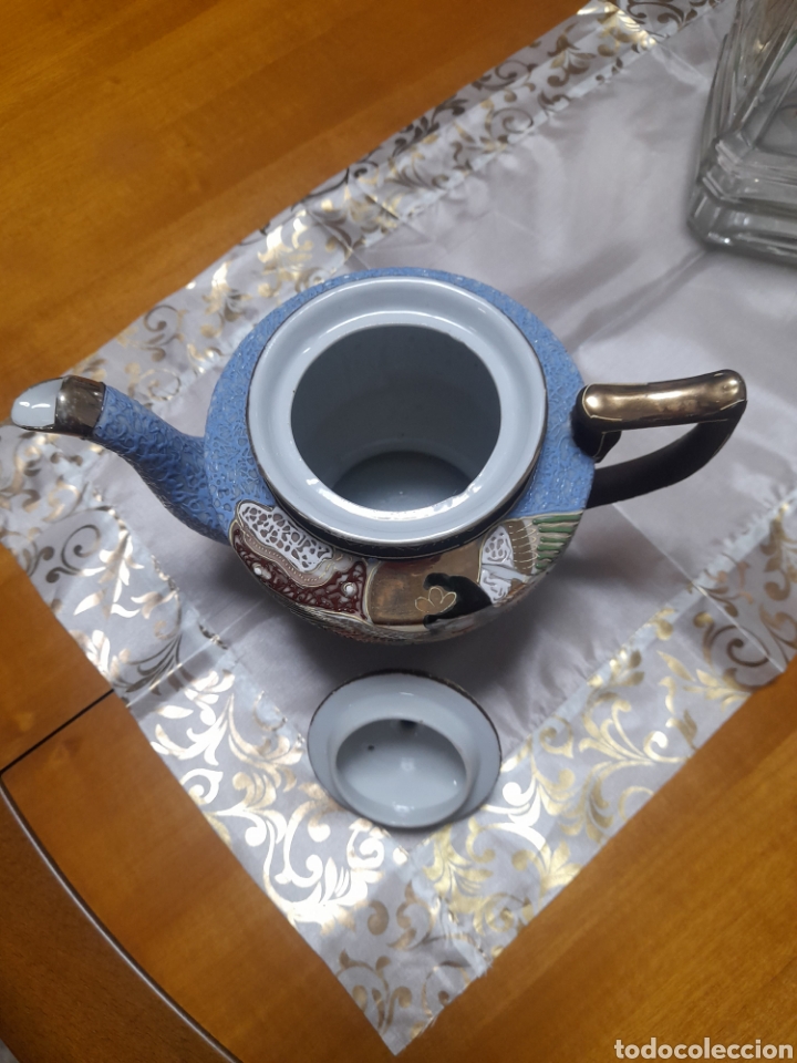 Antig&uuml;edades: TETERA DE PORCELANA JAPONESA - Foto 4