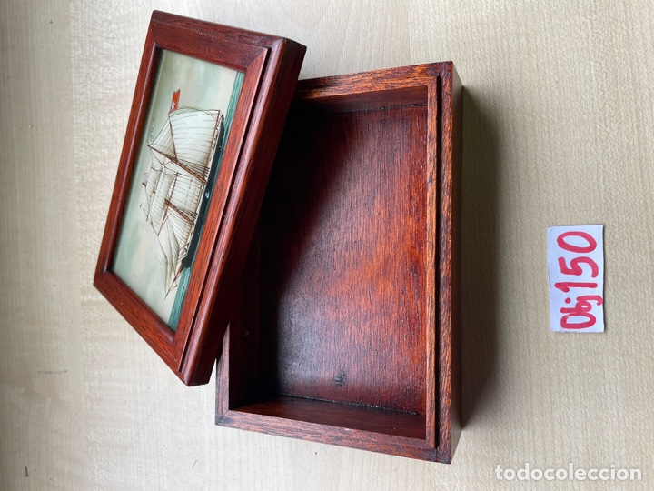 Antig&uuml;edades: Caja joyero de madera - Foto 2