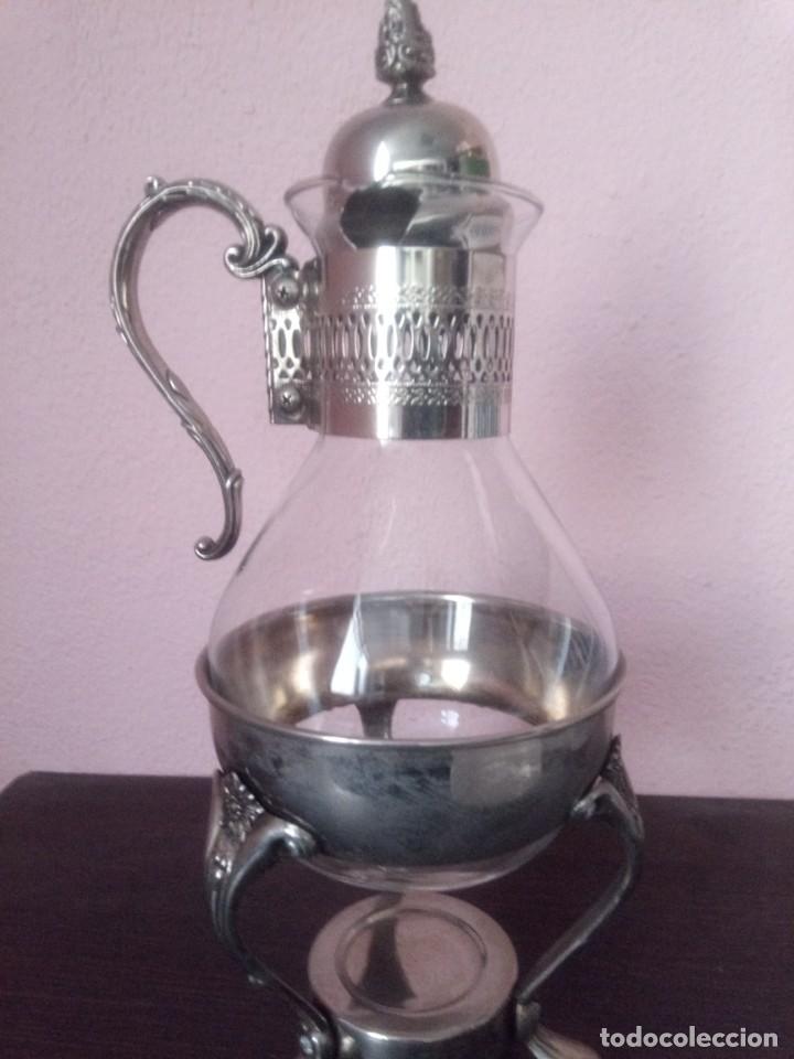 Antig&uuml;edades: Bonita jarra marcado silver plate - Foto 2