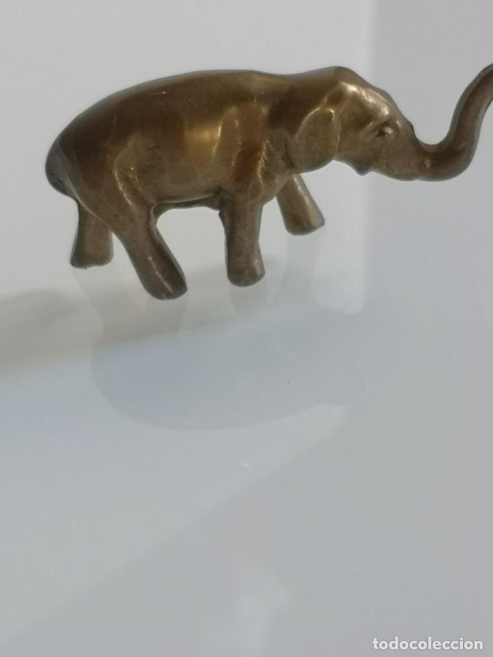 Antig&uuml;edades: ELEFANTE EN BRONCE - Foto 2