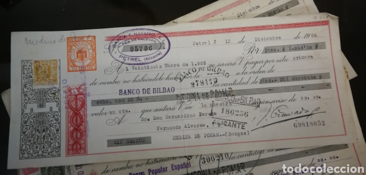 Antig&uuml;edades: Letras de pago - Foto 3