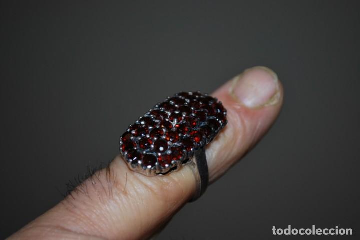 Antig&uuml;edades: Anillo de plata con PIEDRAS . - Foto 7
