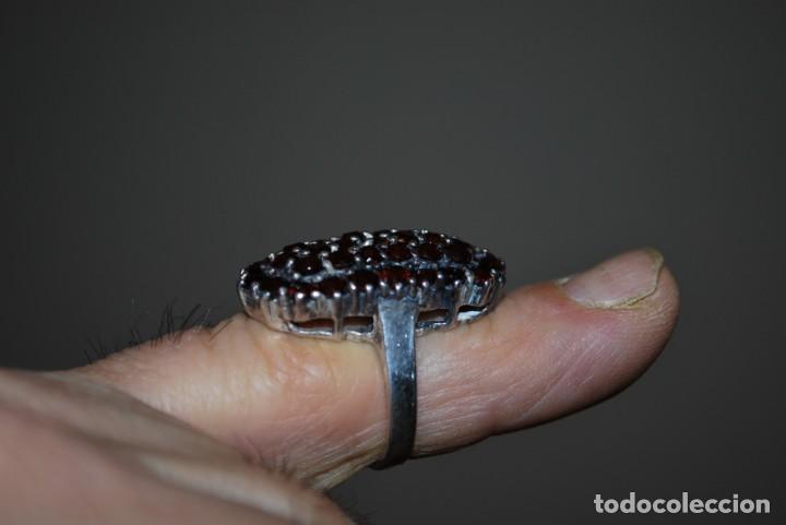 Antig&uuml;edades: Anillo de plata con PIEDRAS . - Foto 8